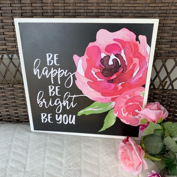 Hobby Lobby Other - “BE happy BE bright BE you”. Beautiful Decor